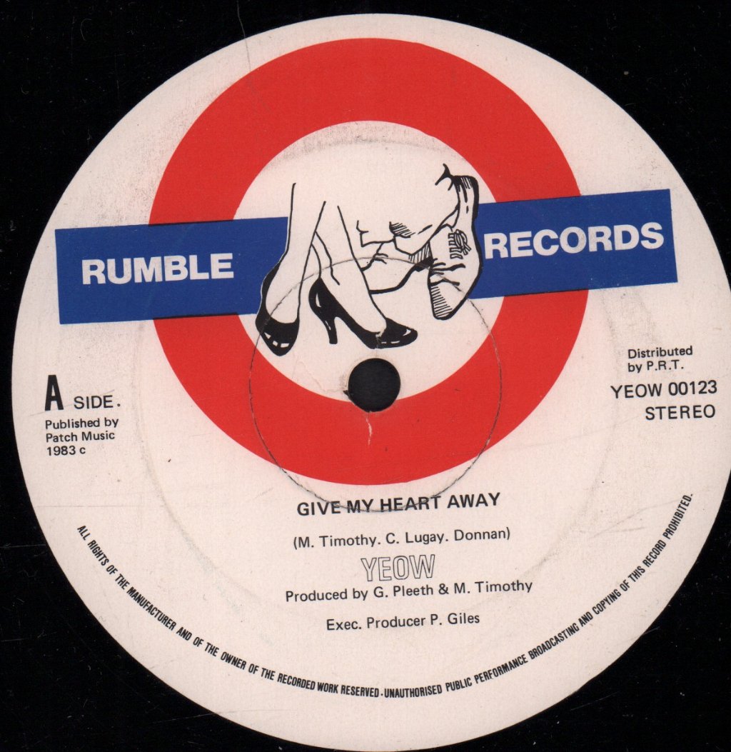 Yeow - Give My Heart Away - 12 Inch