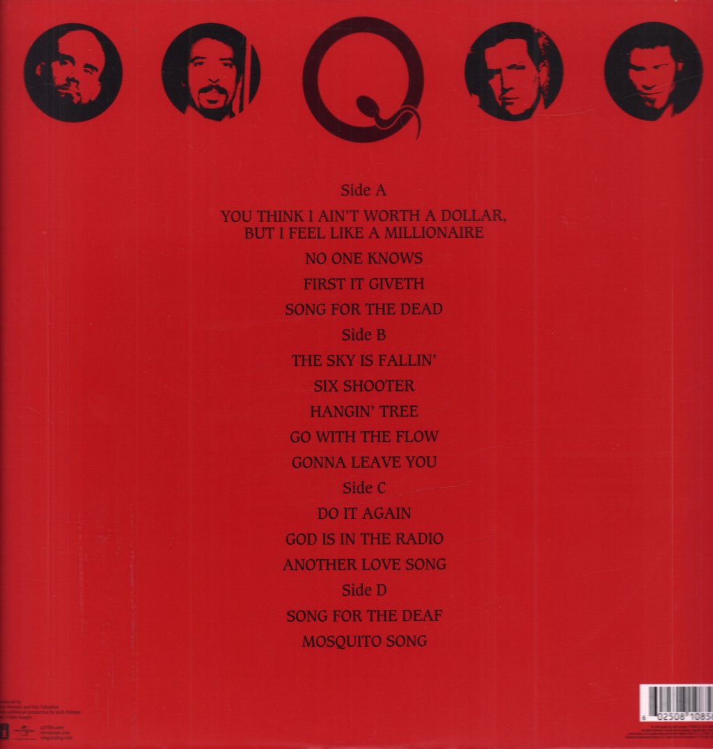Queens Of The Stone Age - Songs For The Deaf - Double Lp