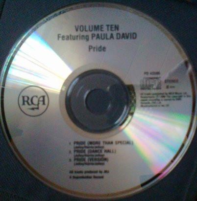 Volume Ten Featuring Paula David - Pride - Cd