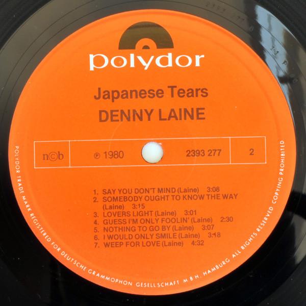 Denny Laine - Japanese Tears - Lp