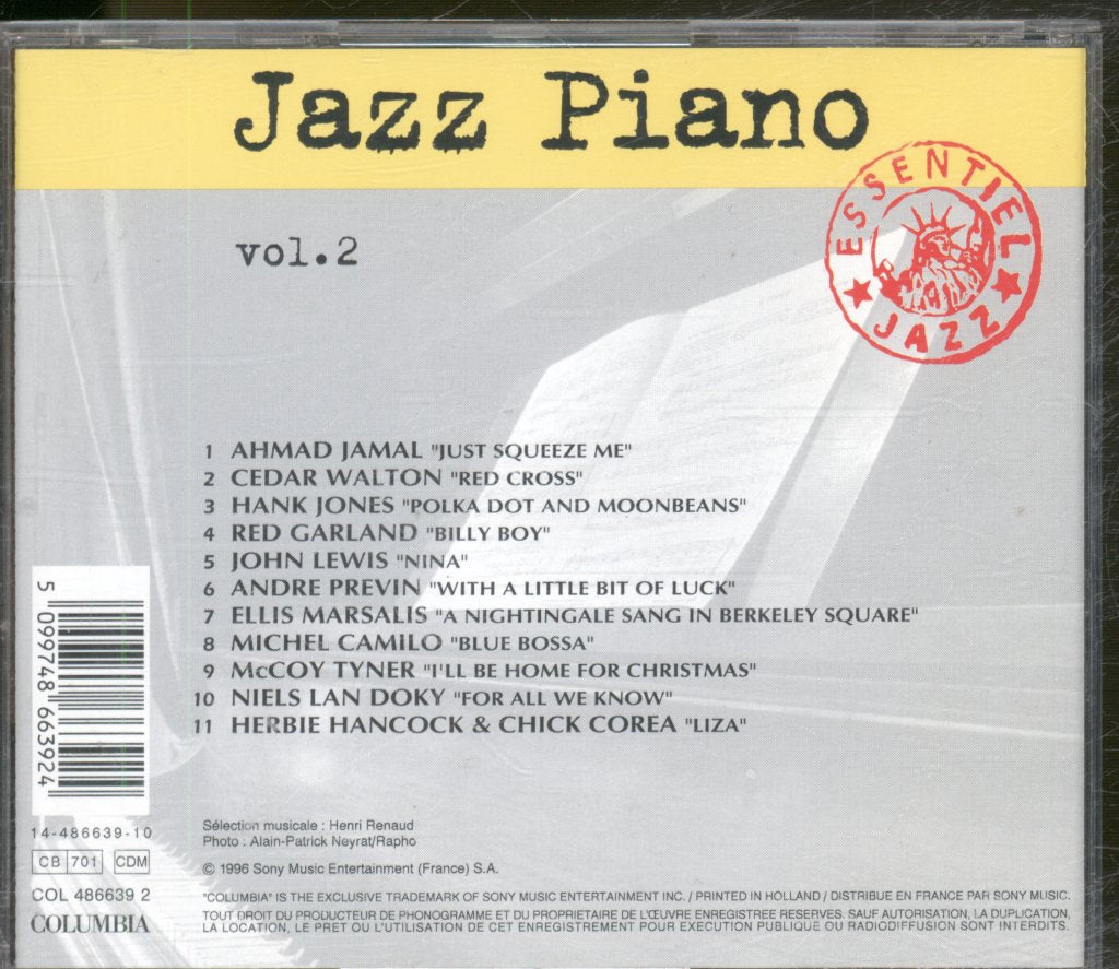 Various Artists - Jazz Piano Vol.2 - Cd