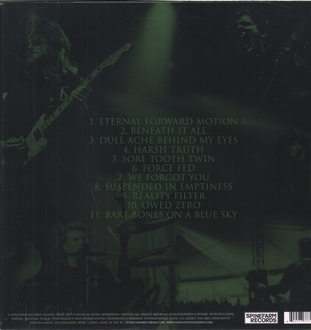Employed To Serve - Eternal Forward Motion - Lp