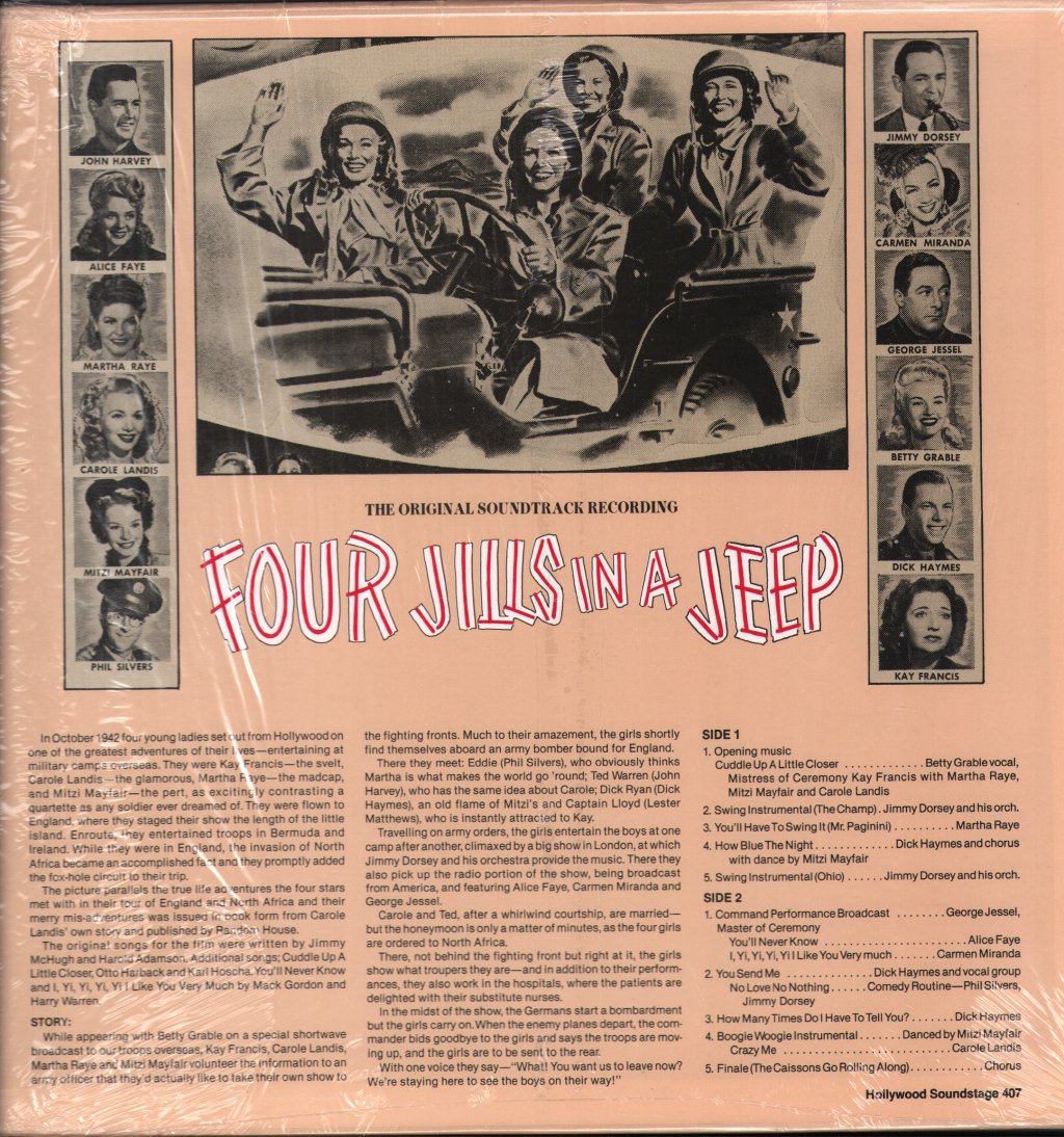 Various Artists - Four Jills In A Jeep (Original Soundtrack) - Lp