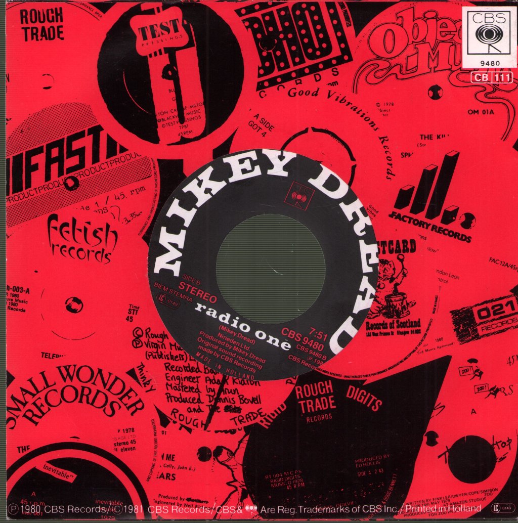 Clash - Hitsville Uk - 7 Inch