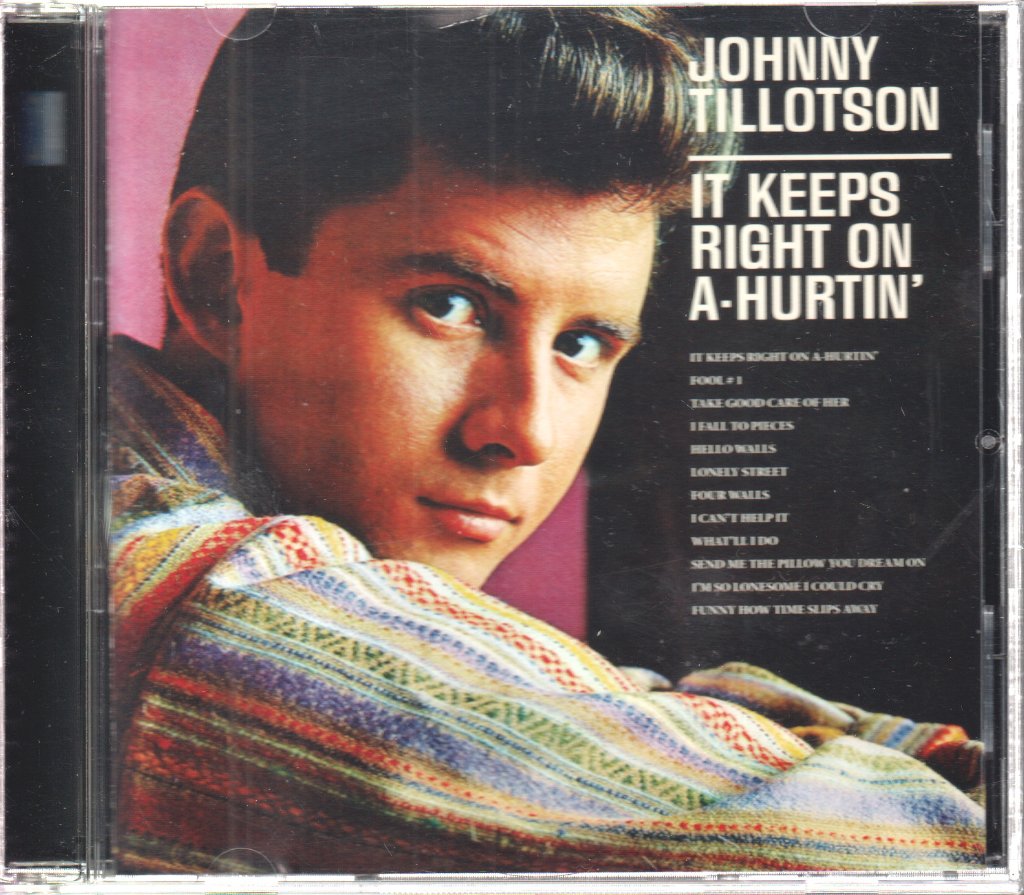 Johnny Tillotson - It Keeps Right On A-Hurtin - Cd