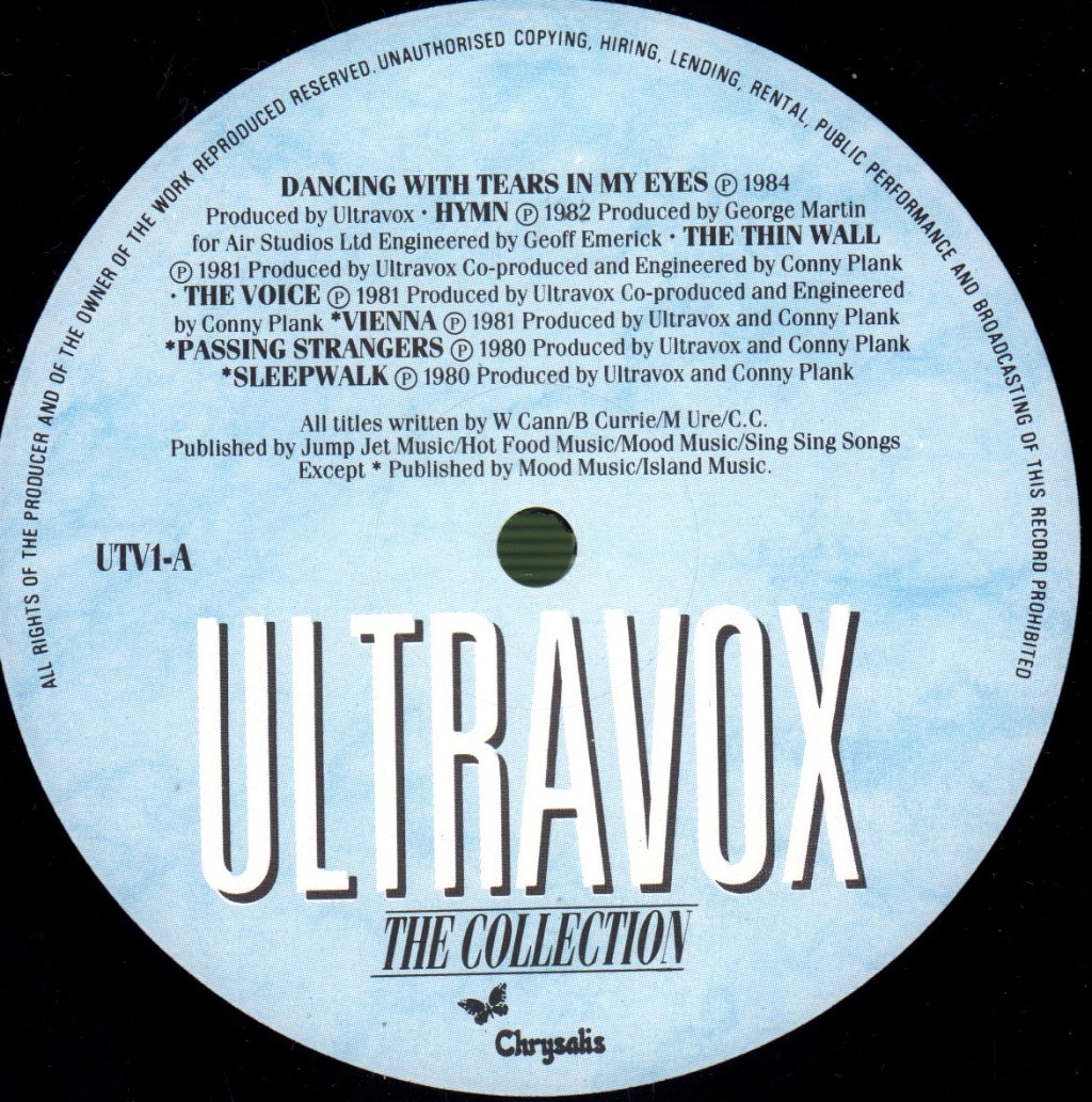 Ultravox - Collection - Lp