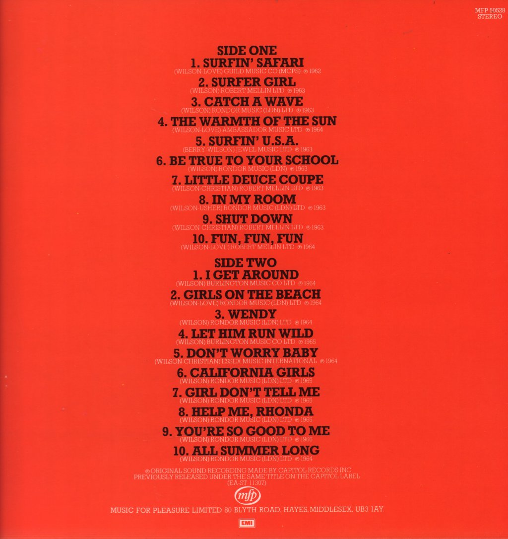 Beach Boys - Endless Summer - Lp