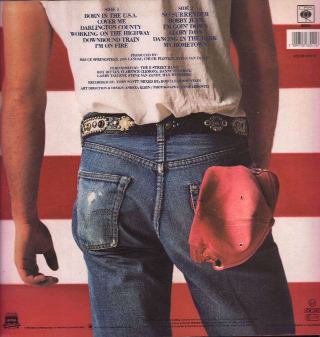 Bruce Springsteen - Born In The Usa - Lp