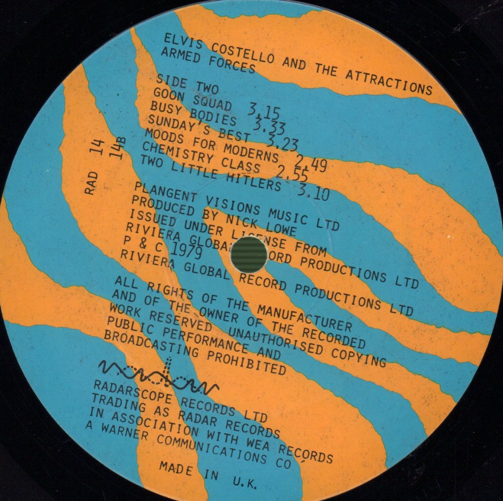 Elvis Costello - Armed Forces - Lp