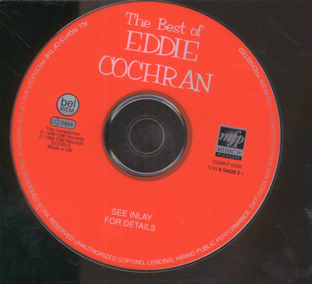 Eddie Cochran - Best Of - Cd