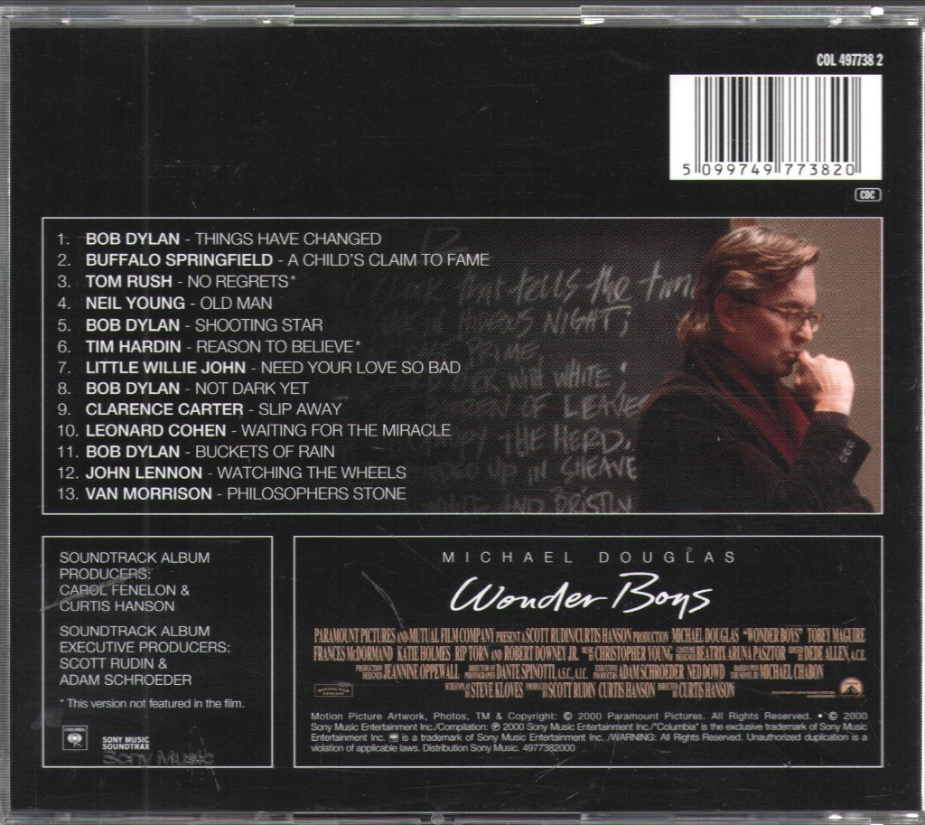 Wonder Boys - Music From The Motion Picture - Cd