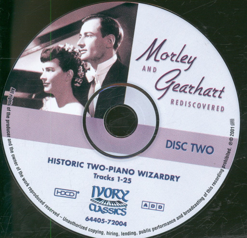 Virginia Morley And Livingston Gearhart - Rediscovered - Historic Two Piano Wizardry - Double Cd