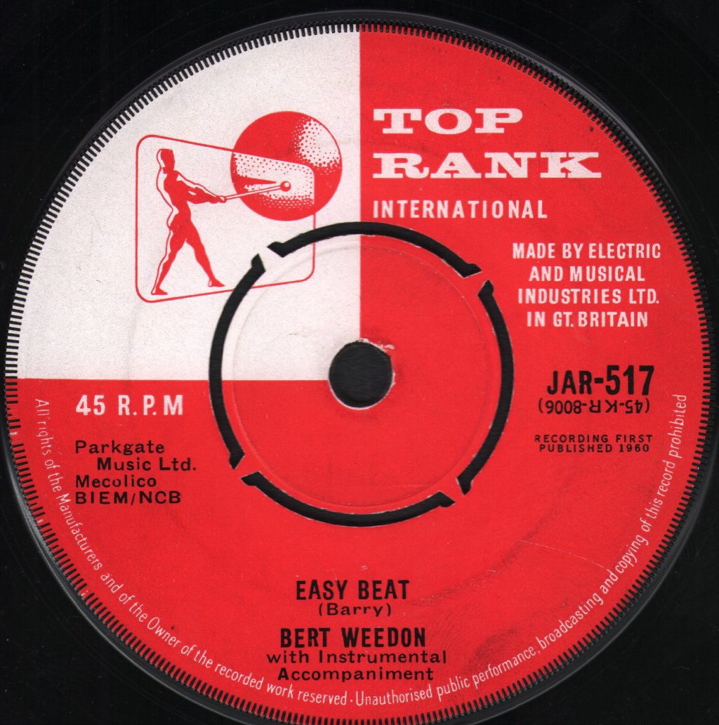 Bert Weedon - Easy Beat - 7 Inch