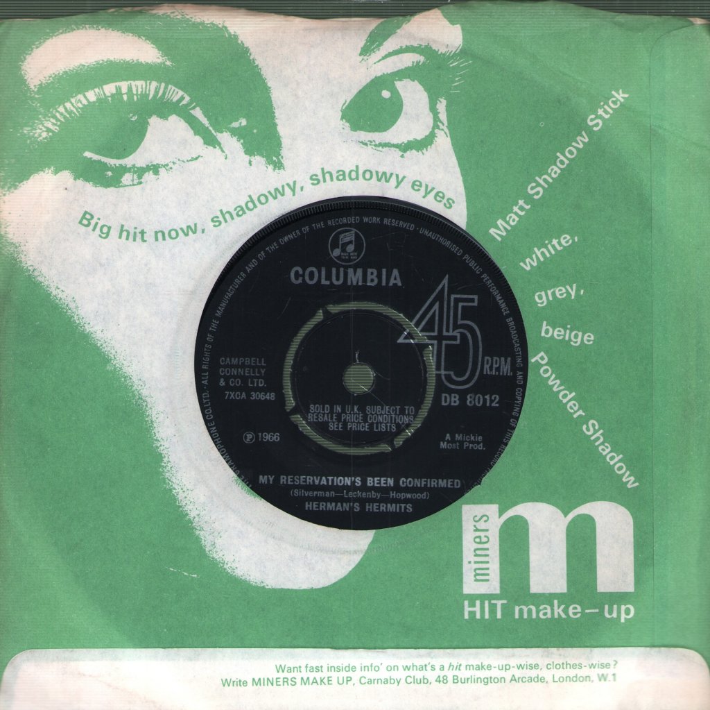 Herman's Hermits - No Milk Today - 7 Inch