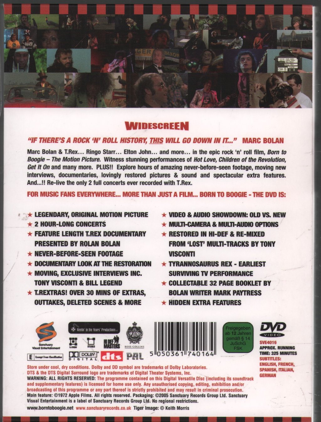 Marc Bolan - Born To Boogie - Double Dvd