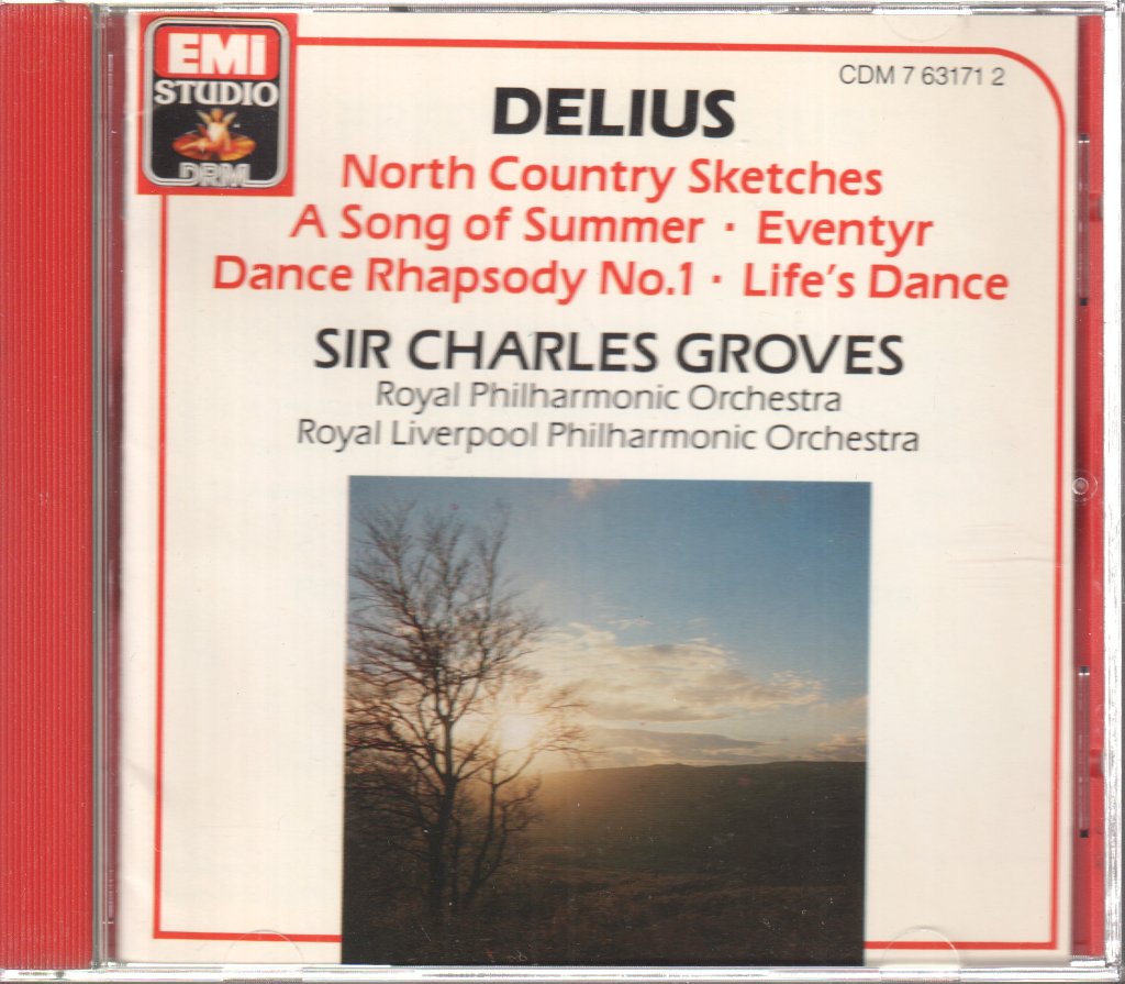 Royal Liverpool Philharmonic Orchestra, Sir Charles Groves - Delius: North Country Sketches Etc - Cd