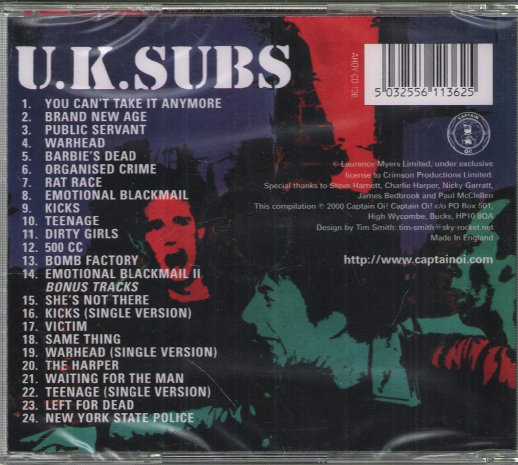 UK Subs - Brand New Age - Cd