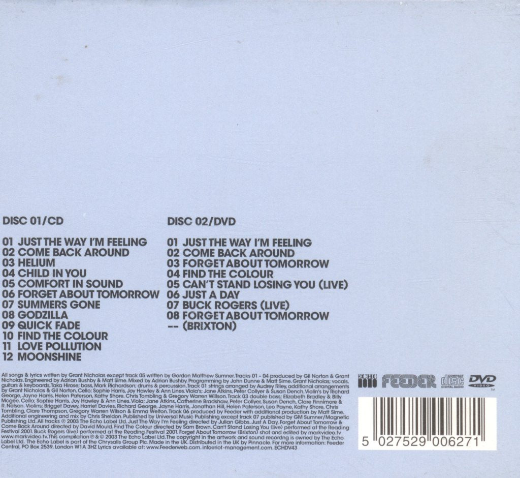 Feeder - Comfort In Sound - Cd