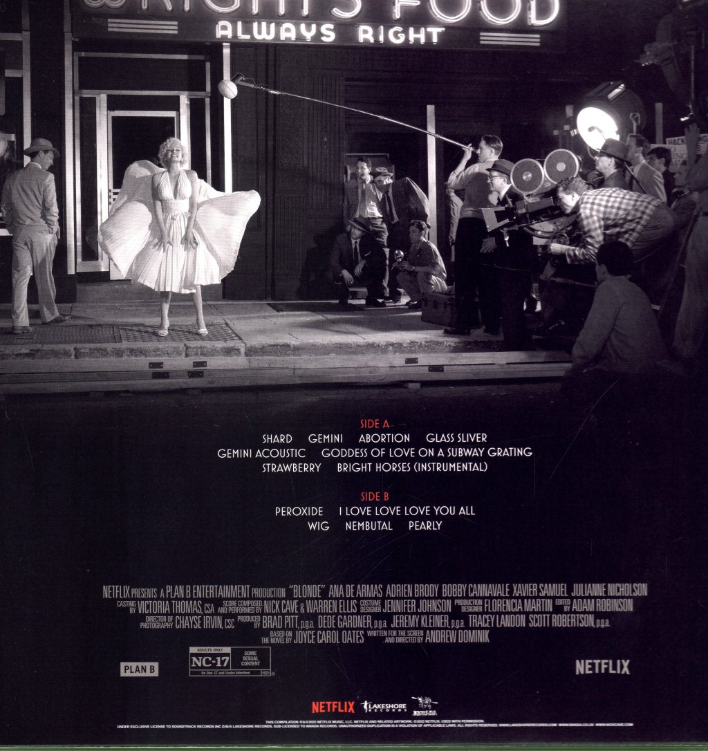 Nick Cave & Warren Ellis - Blonde (Soundtrack From The Netflix Film) - Lp