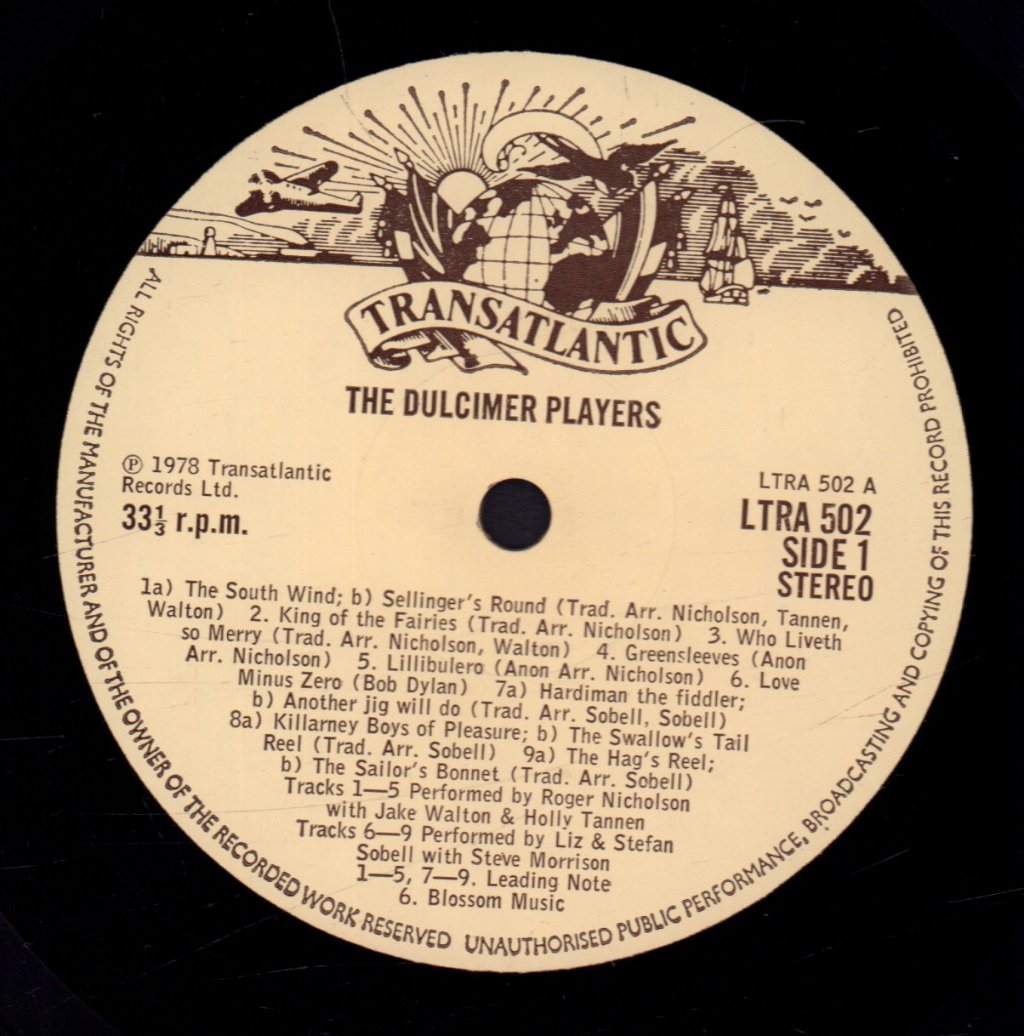 Dulcimer Players - Dulcimer Players - Lp