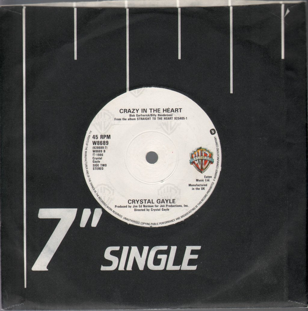 Crystal Gayle - Cry - 7 Inch