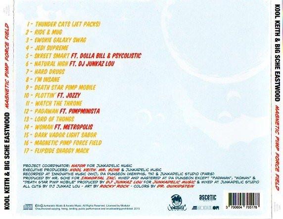 kool keith and big sche eastwood - Magnetic Pimp Force Field - Cd