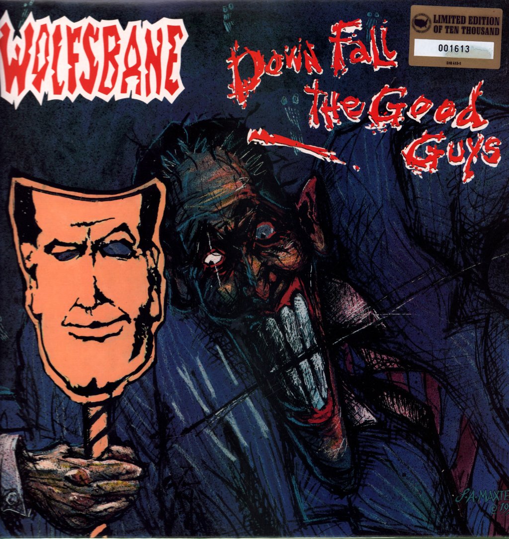 Wolfsbane - Down Fall The Good Guys - Lp
