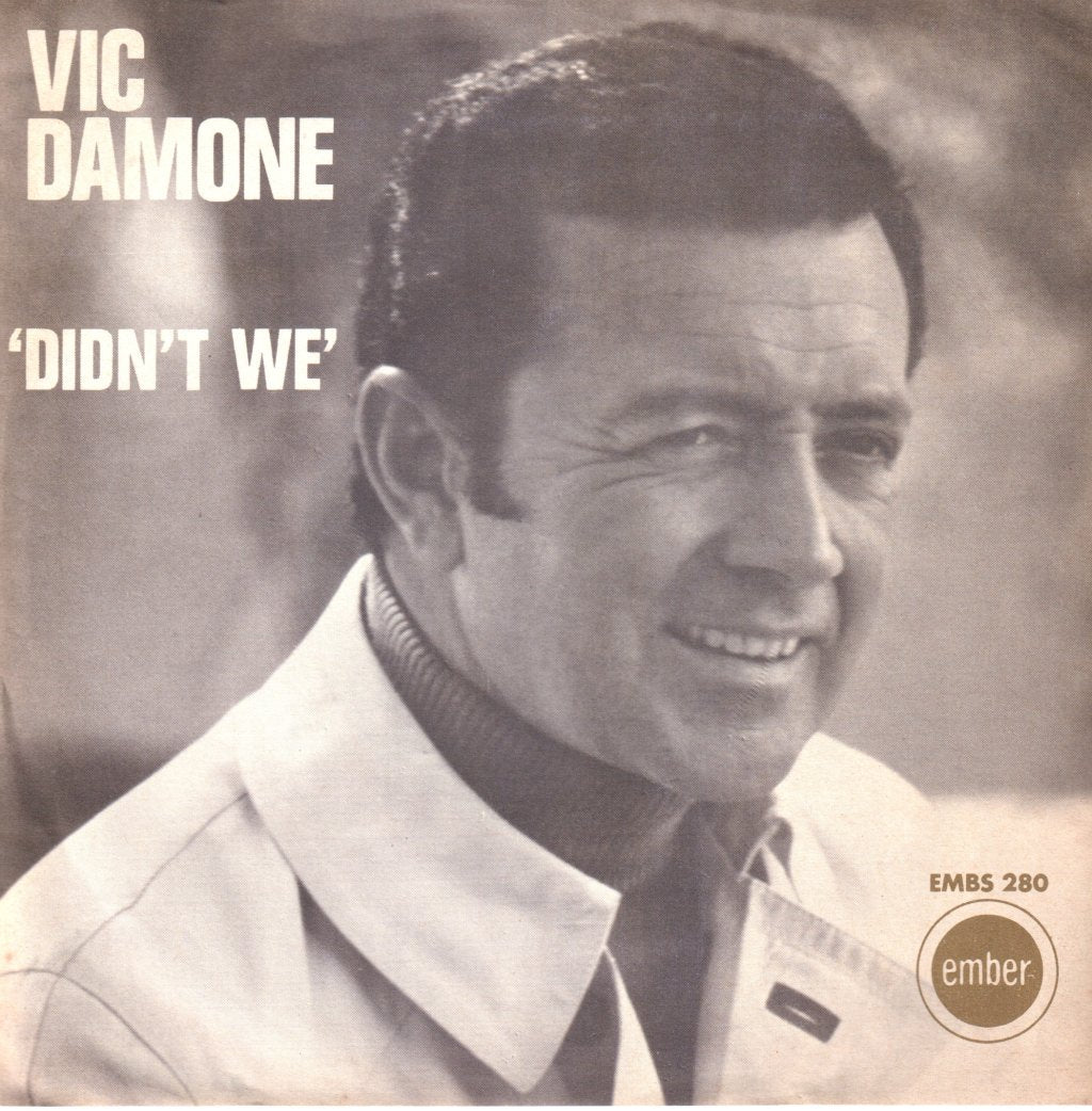 Vic Damone - Didn't We - 7 Inch