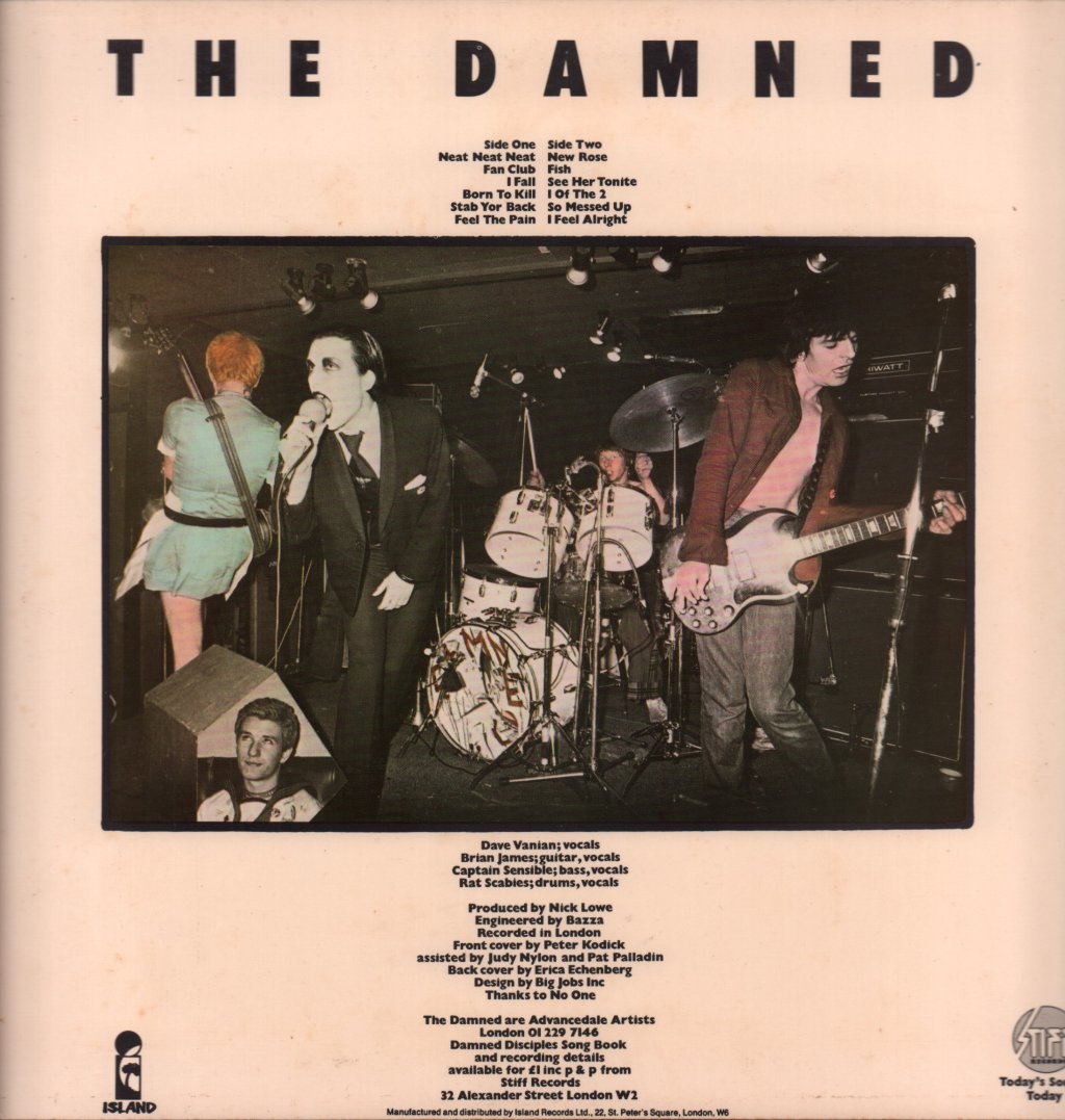 Damned (Punk) - Damned Damned Damned - Lp