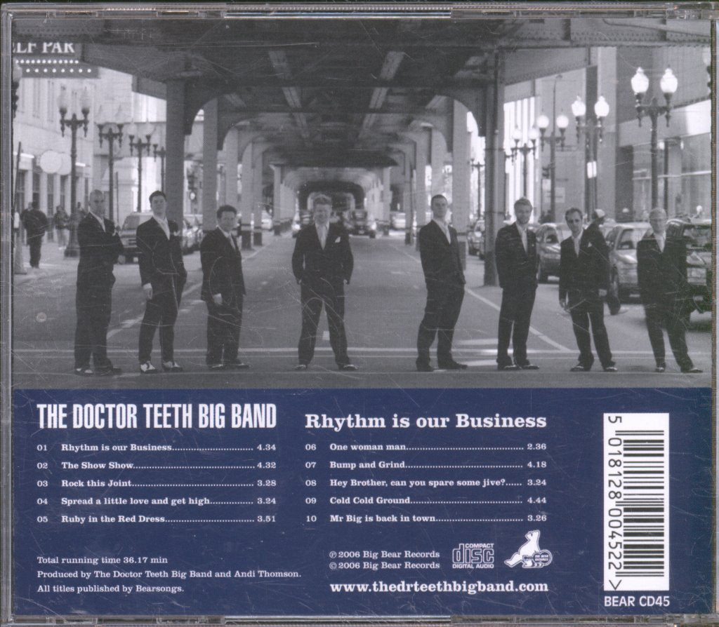 Doctor Teeth Big Band - Rhythm Is Our Business - Cd
