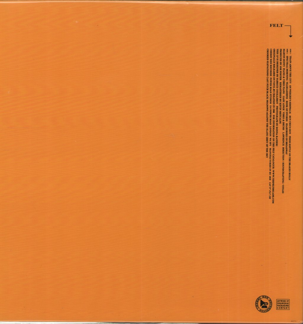 Felt - Train Above The City - Lp