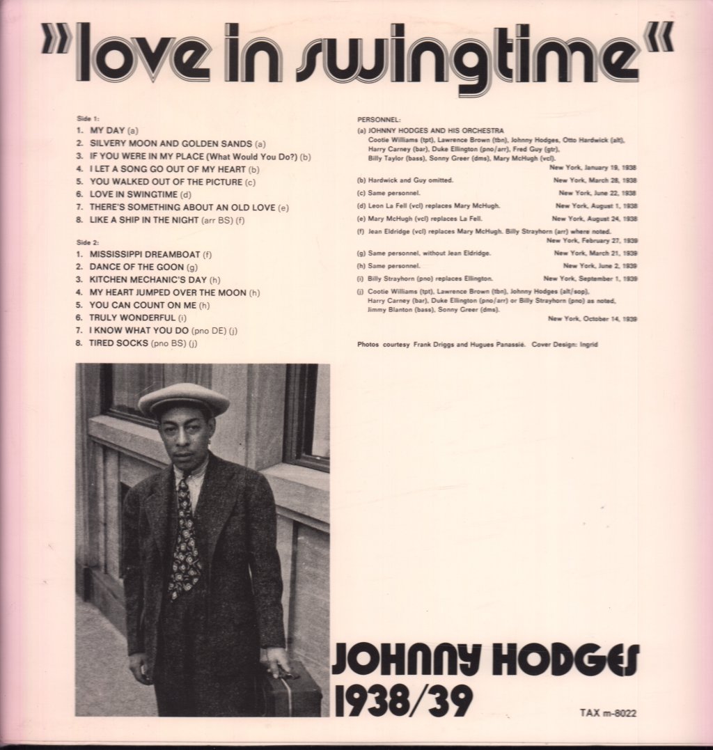 Johnny Hodges - Love In Swingtime - Lp