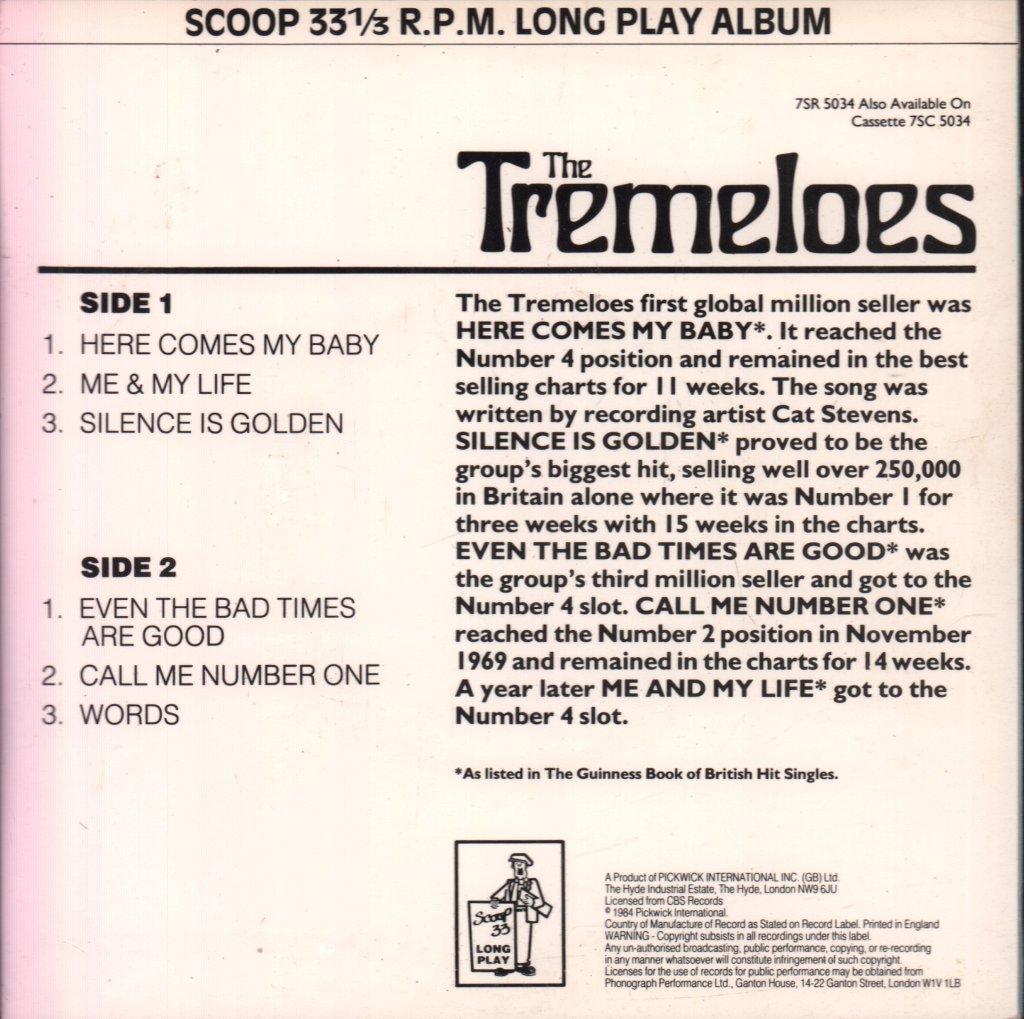 Tremeloes - Tremeloes - 7 Inch