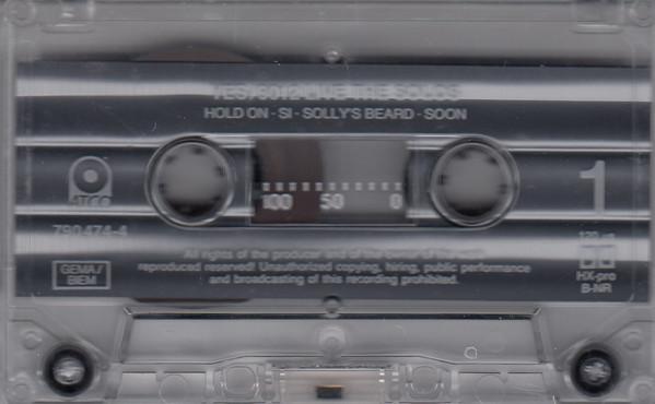 Yes - 9012Live - The Solos - Cassette