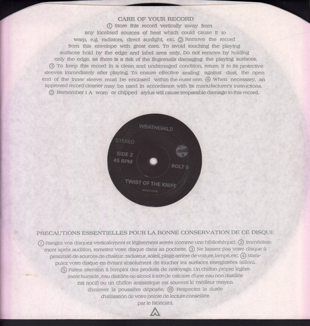 Wrathchild - Do Ya Want My Love - 12 Inch