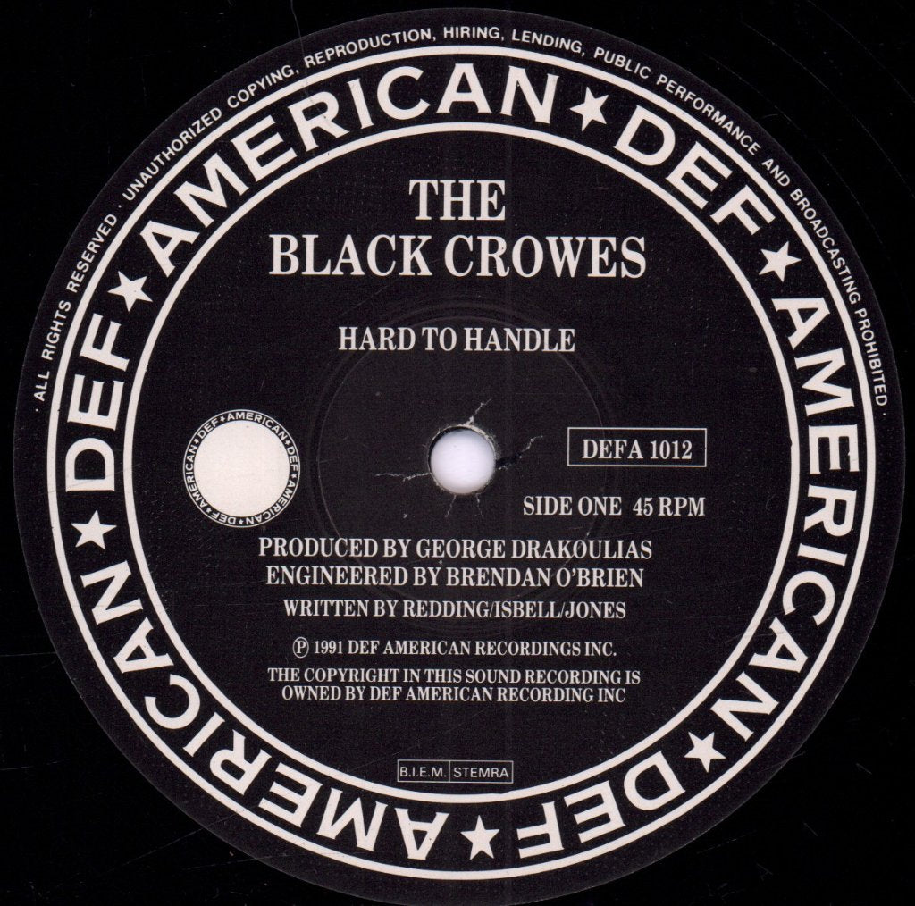 Black Crowes - Hard To Handle - 12 Inch