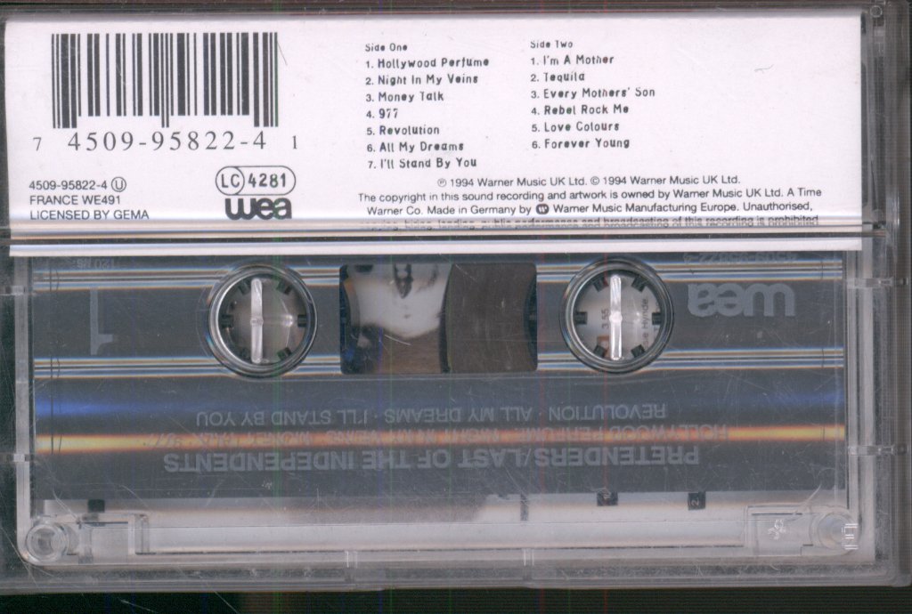 Pretenders - Last Of The Independents - Cassette