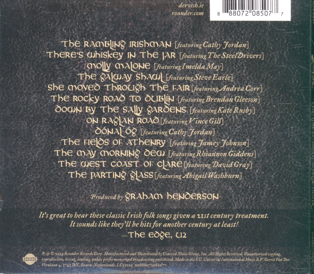 Dervish - Great Irish Songbook - Cd