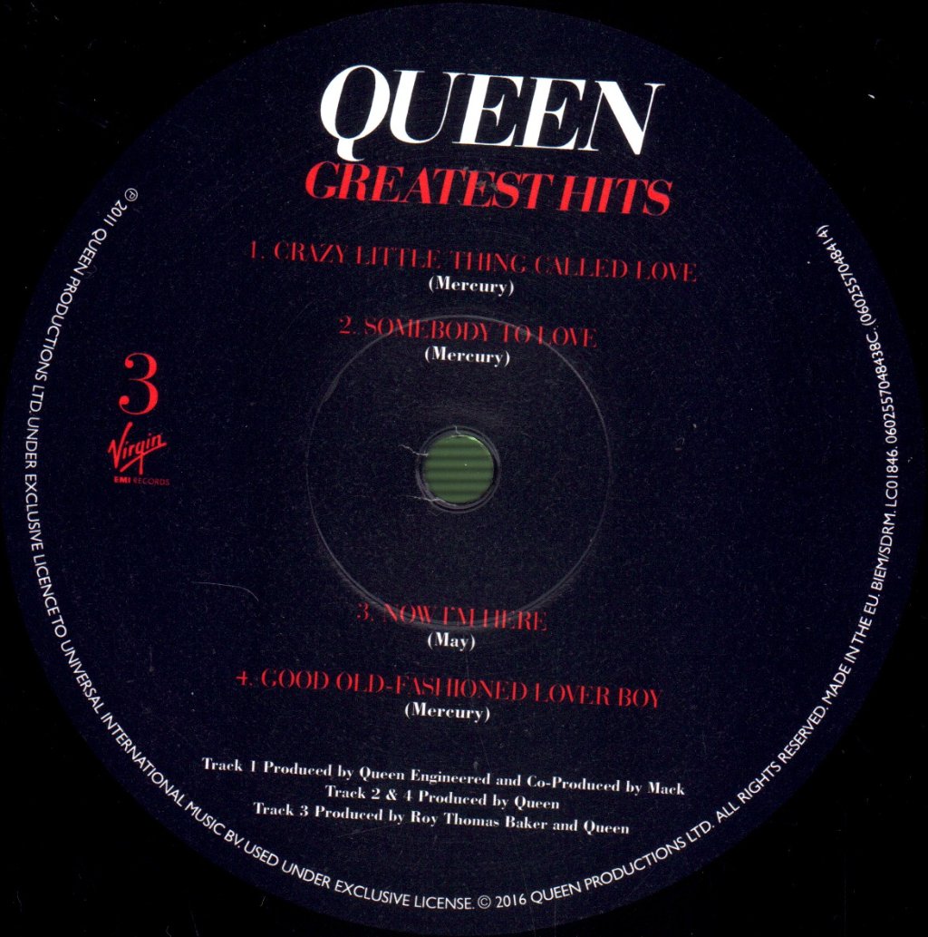 Queen - Greatest Hits - Double Lp
