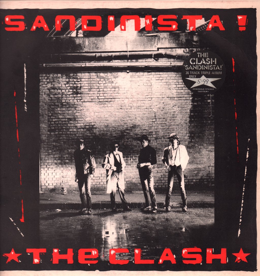 Clash - Sandinista - Triple Lp