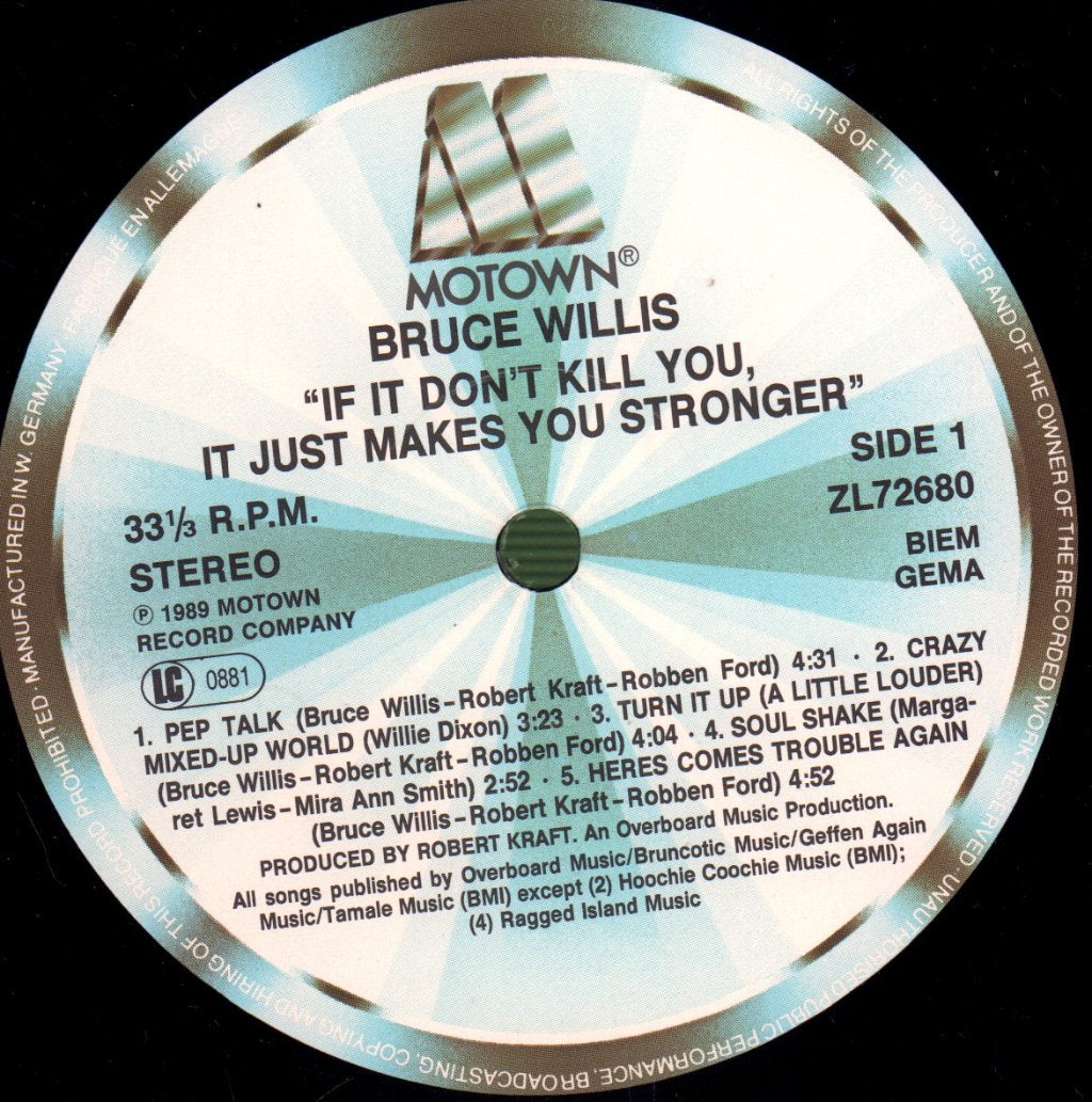 Bruce Willis - If It Don't Kill You It Just Makes You Stronger - Lp