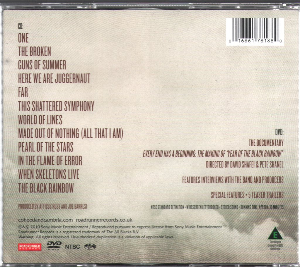 Coheed And Cambria - Year Of The Black Rainbow - Cd/Dvd