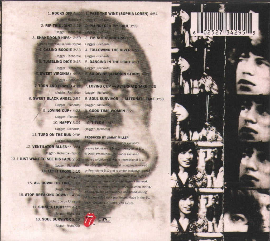 Rolling Stones - Exile On Main St - Cd Set