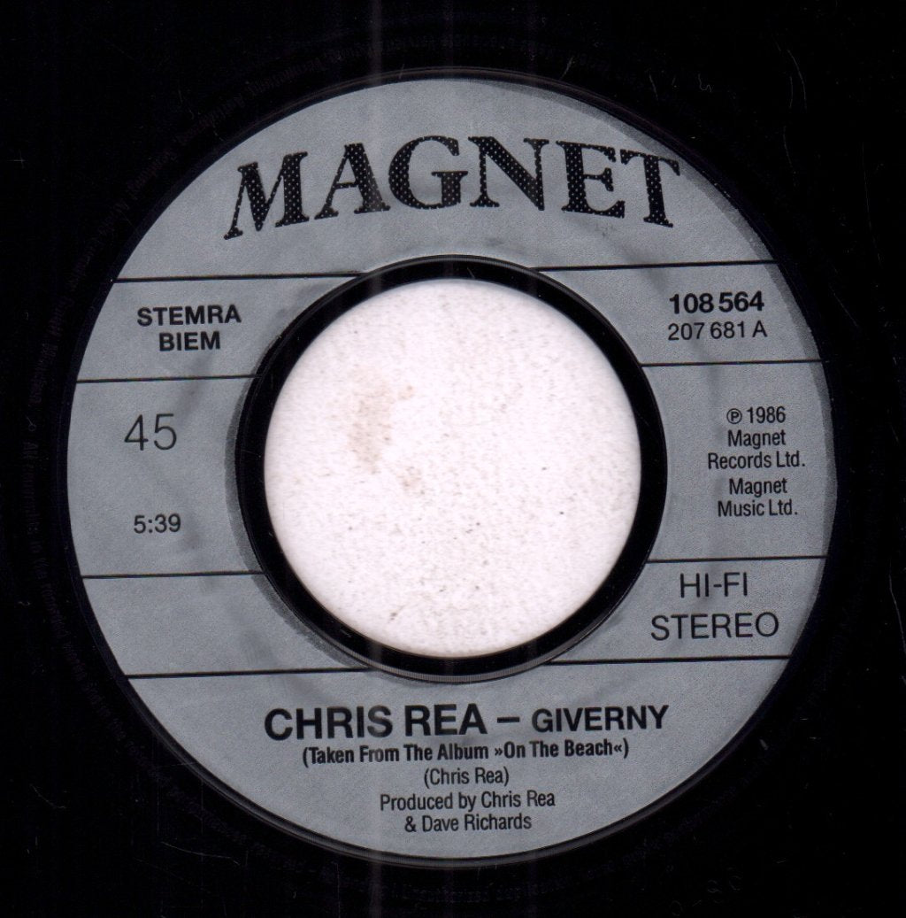 Chris Rea - Giverny - 7 Inch