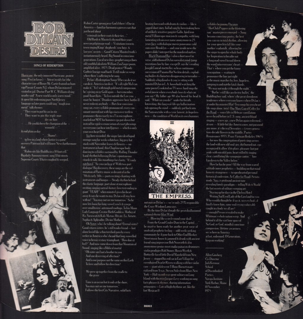 Bob Dylan - Desire - Lp