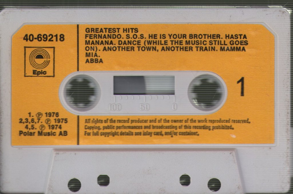 ABBA - Greatest Hits - Cassette