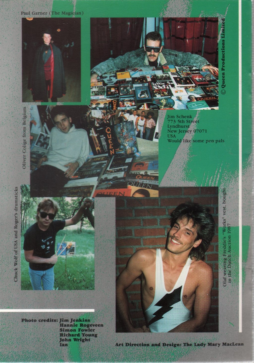 Queen - Official International Queen Fan Club Summer Issue 1989 - Fanzine