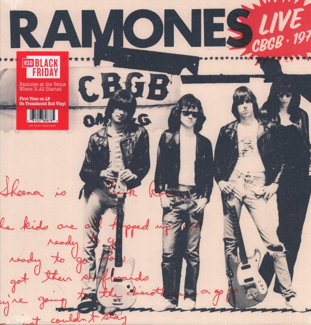 Ramones - Live At Cbgb, 1977 (Bf25 Ex) - Lp