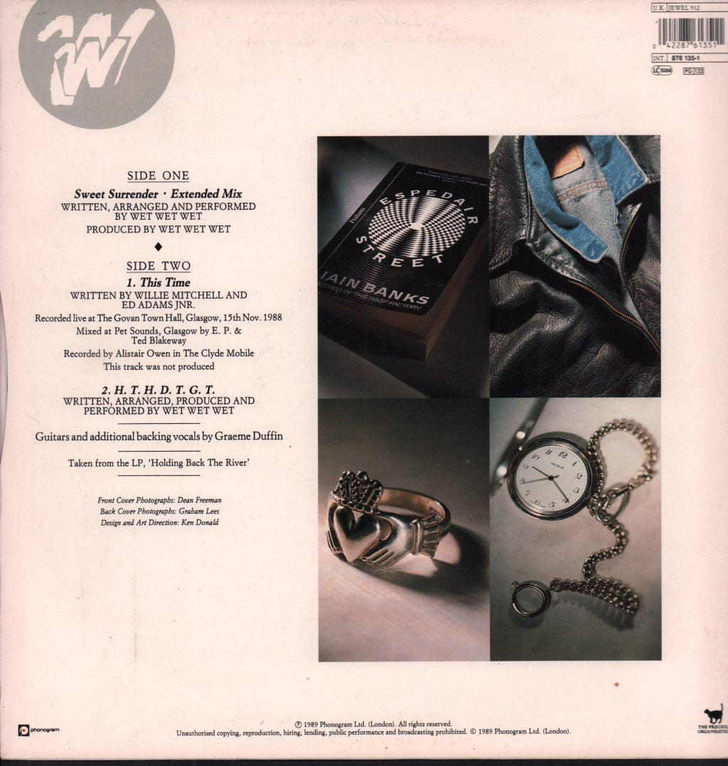 Wet Wet Wet - Sweet Surrender - 12 Inch
