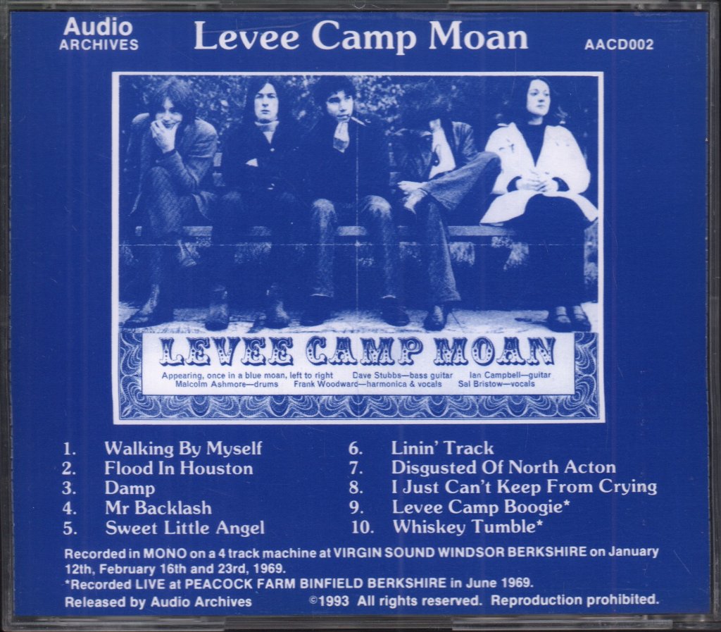 Levee Camp Moan - Levee Camp Moan - Cd